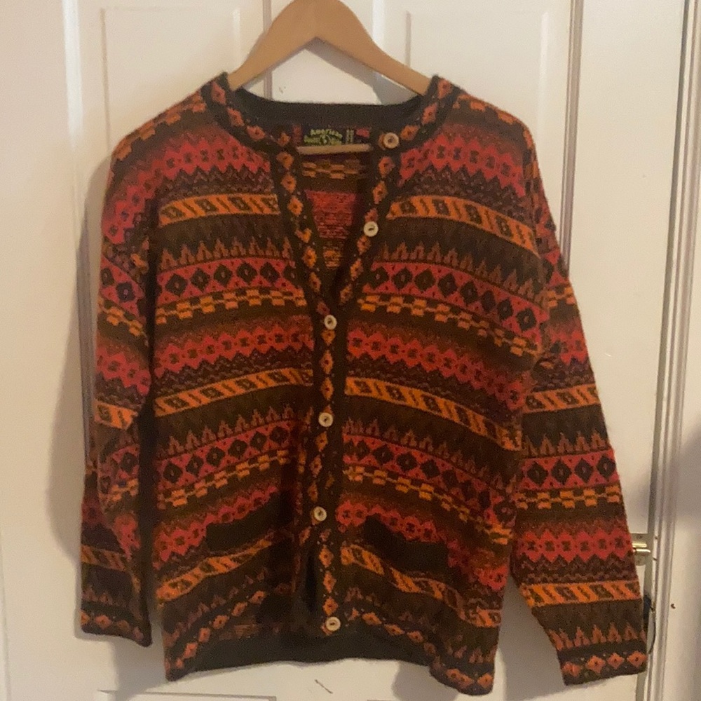 Outdoor🌿adventurer/Fuzzy Peruvian Cardigan/🦙wool
